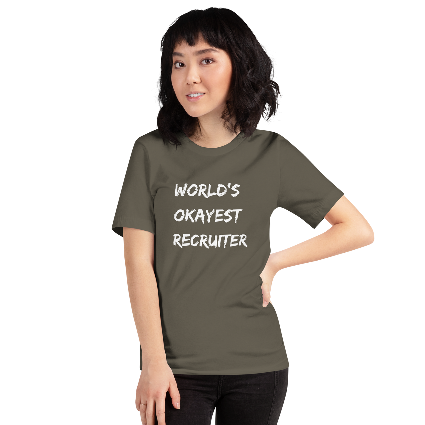 World's Okayest Recruiter - Unisex t-shirt