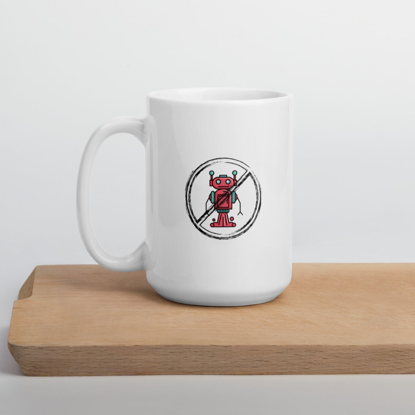 World's Okayest Sourcer - White glossy mug