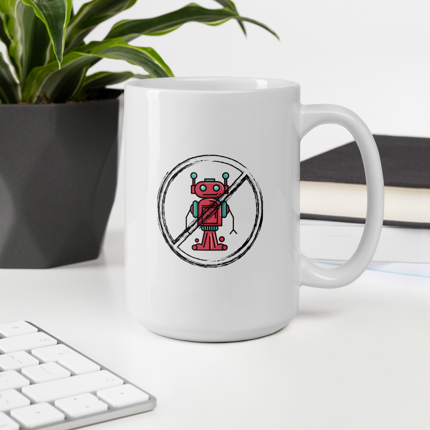 World's Okayest Recruiting Coordinator - White glossy mug
